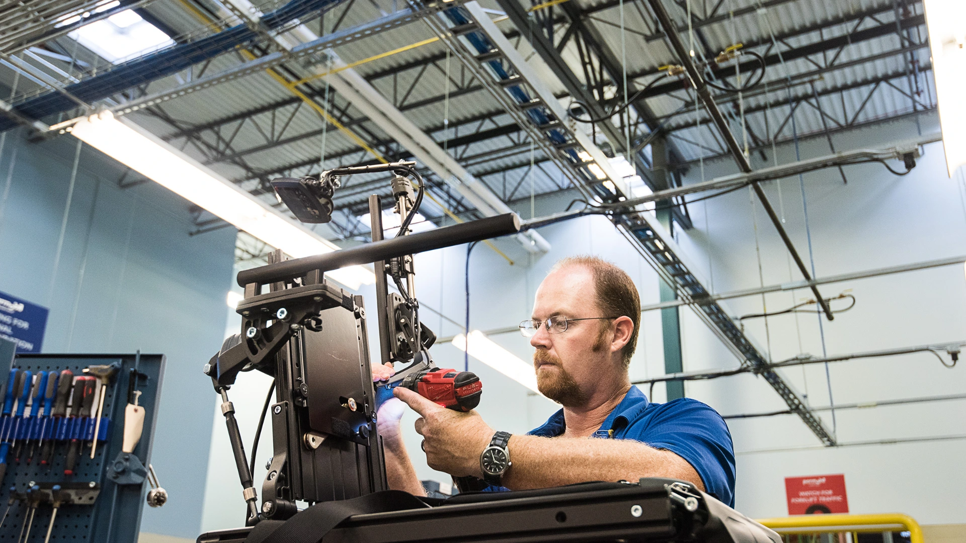 Brand image: Man assembling power chair Personal Touch