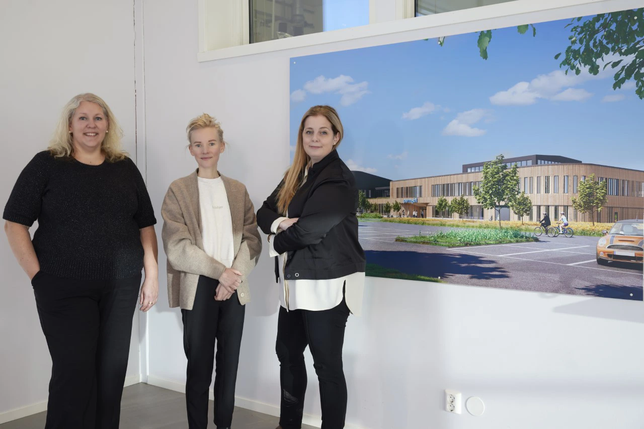 L to R Linda Nilsson (Permobil), Katrin Jönsson-Loo (Vectura) and Camilla Andersson (Permobil)