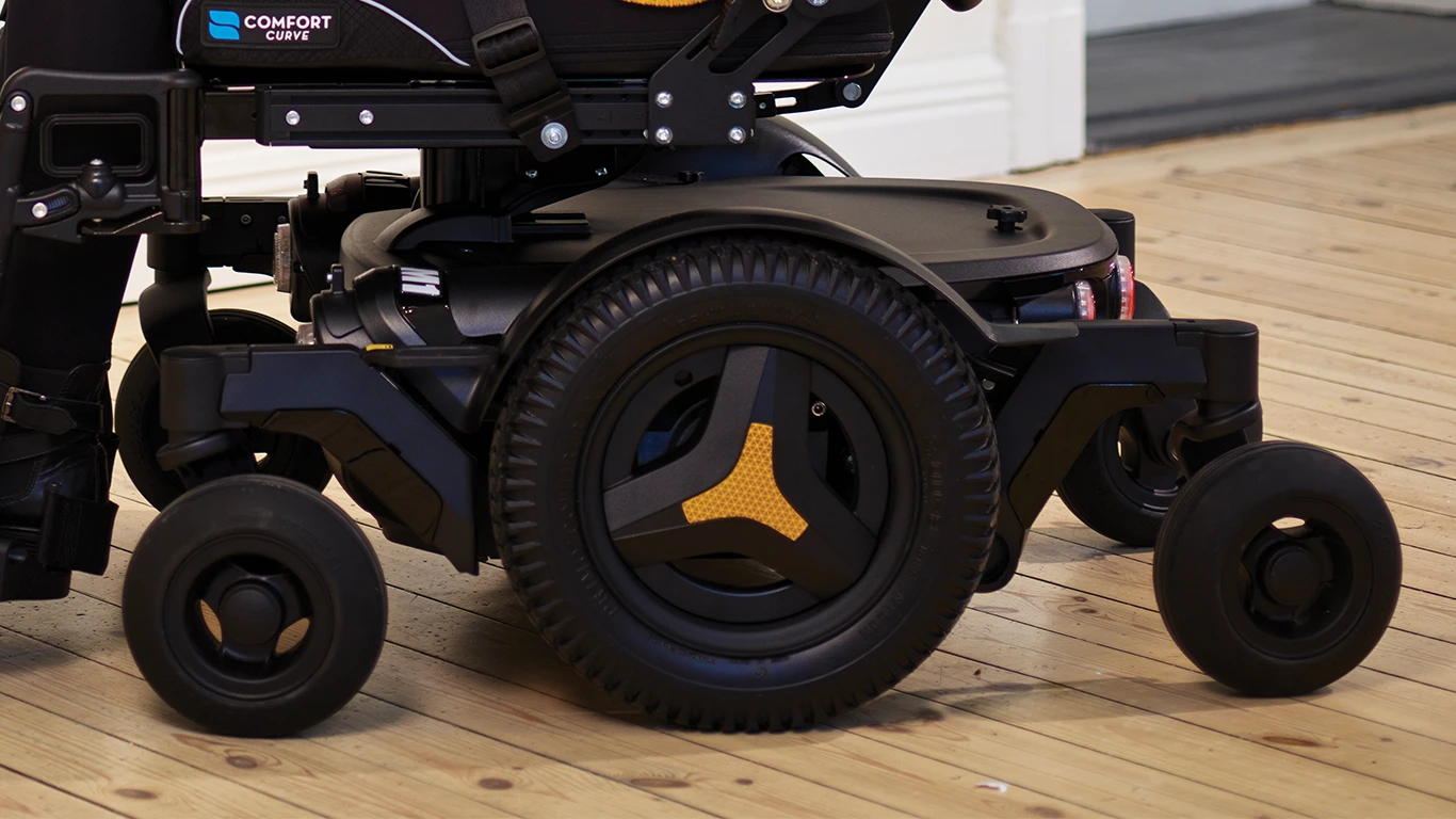 Close up of M1 chassis